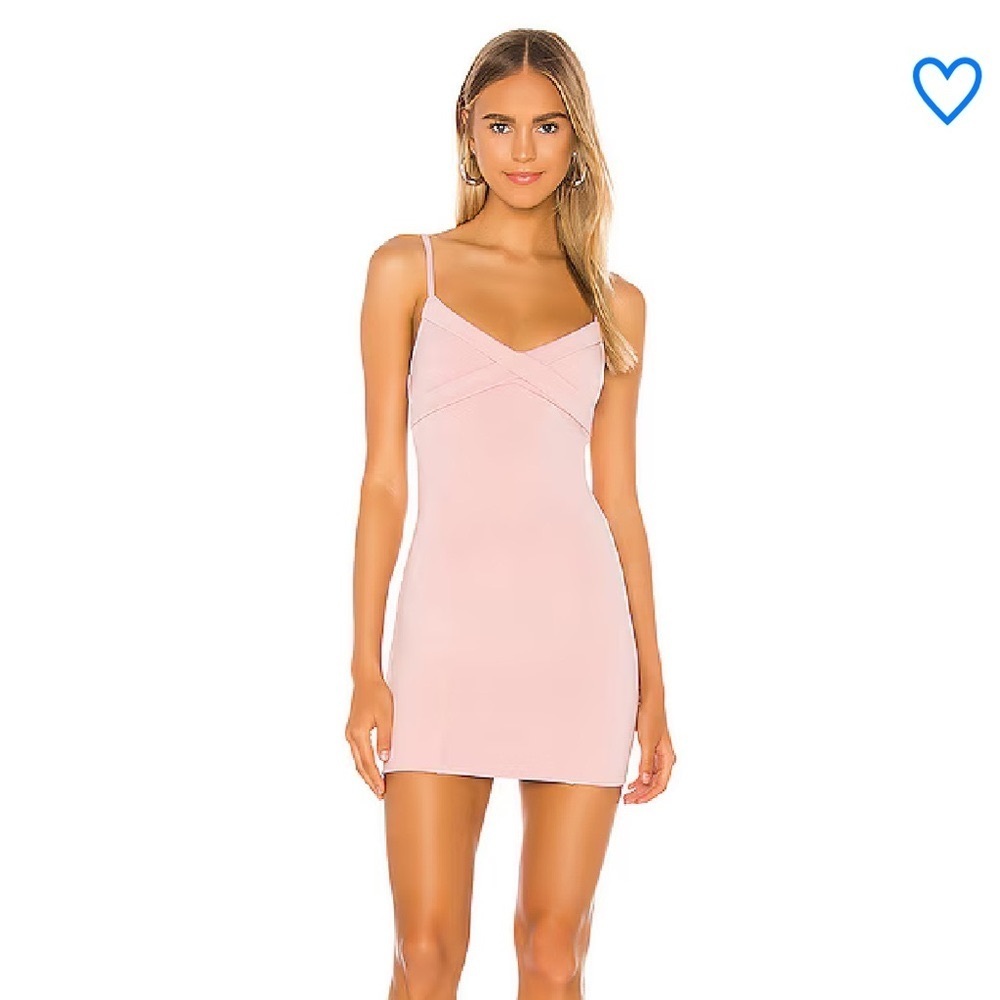 Superdown Brandy Mini Pink Dress from Revolve